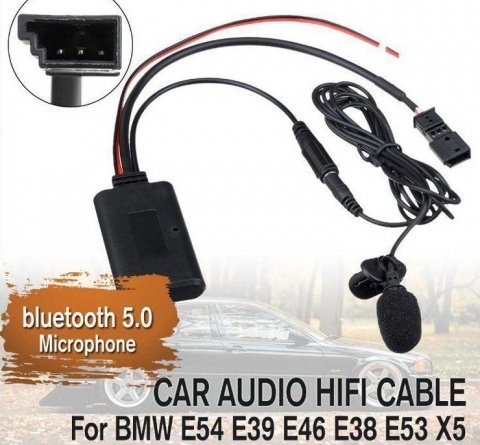 BMW Bluetooth 5.0 Aux Adapter Mikrofon